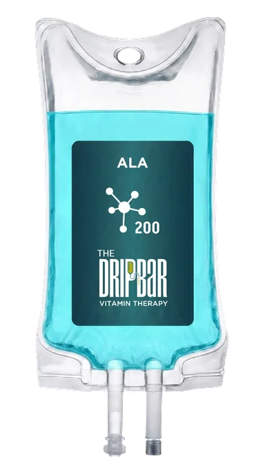 The Alpha Lipoic Acid (ALA) IV drip bag at The DRIPBaR Edina