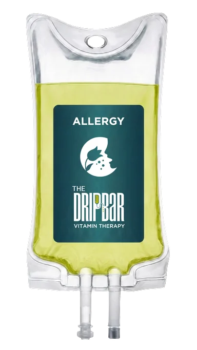 The Allergy IV drip bag at The DRIPBaR Edina
