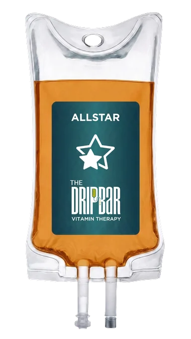 The Allstar IV drip bag at The DRIPBaR Edina