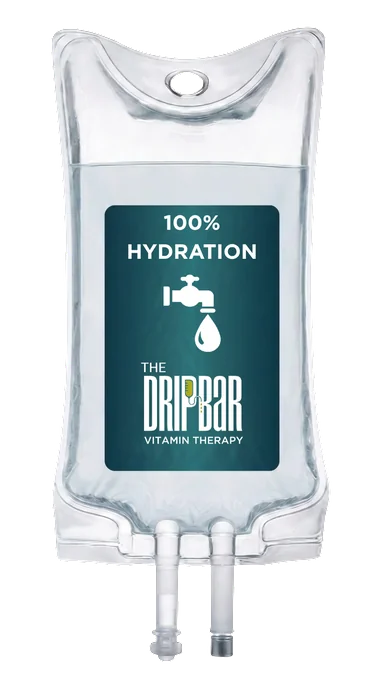 100% Hydration IV drip at The DRIPBaR Edina