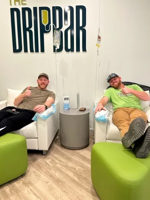 An IV therapy lounge
