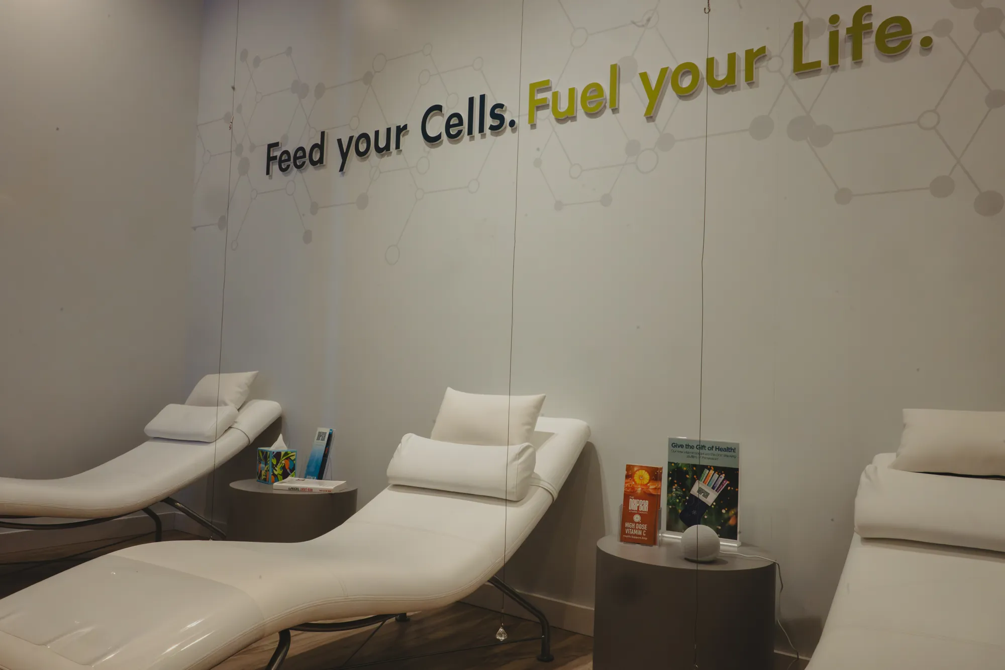 An IV therapy lounge