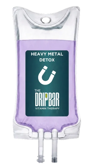 The Heavy Metal Detox IV drip bag at The DRIPBaR Edina