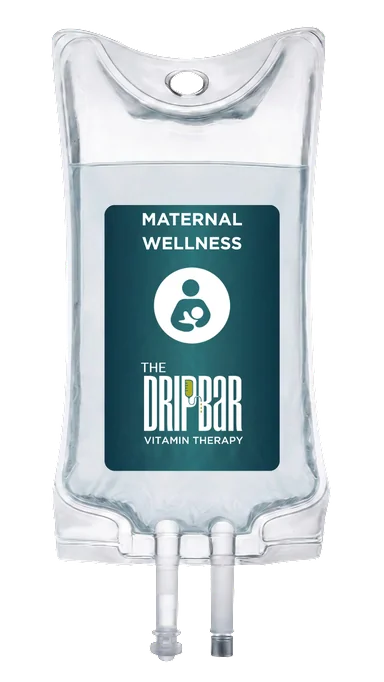 The Maternal Wellness IV drip bag at The DRIPBaR Edina